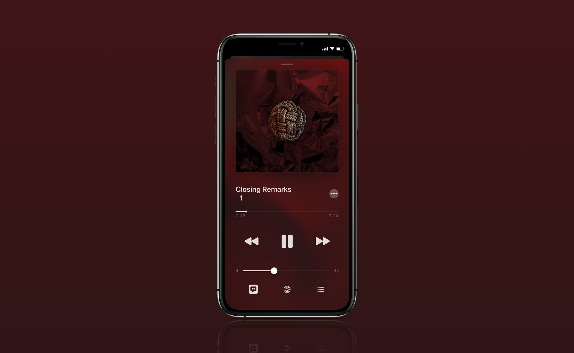 Cover Art in iPhone mockup
